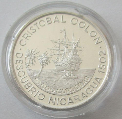 Nicaragua 10000 cordobas 1989 - nicaragua,