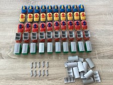 TECHNOFIX ZUBEHÖR WAGGONS, RENNWAGEN,10 KUPPLUNGEN, 20 DÄCHER  (siehe Bilder)