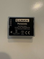 Panasonic LUMIX ORIGINAL Kamera Ersatz Akku  Battery Batterie DMW-BCG10E 3.6V