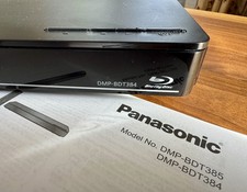 Panasonic DMP-BDT384 4K 3D Blu-ray Player - Schwarz (DMP-BDT384)