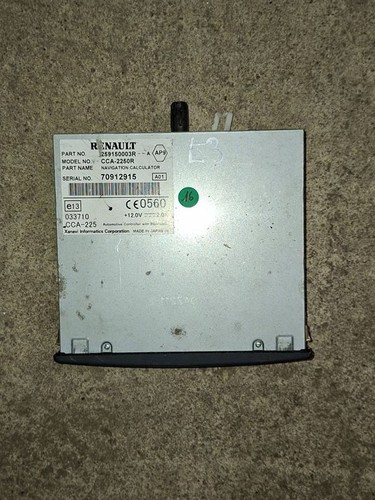 Renault laguna iii 2008 dvd - cd,
