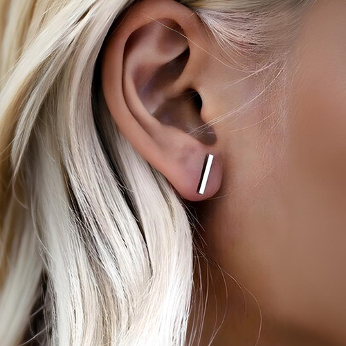 Stab piercing ohrring 16g - stab,