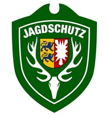 Autoschild Jagdschutz
