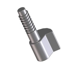 1x Gewindehalter Schraube