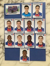 12 Sticker Paris Saint Germain Panini Champions League 2000/2001 ungeklebt