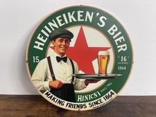 Blechschild -  Heineken Pils Bier Beer Werbeschild Vintage Retro Größe 20cm