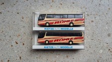 2x Rietze Busmodell Setra