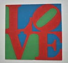 Robert Indiana Love Siebdruck