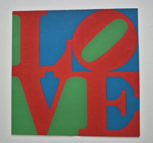 Robert indiana love - robert, siebdruck