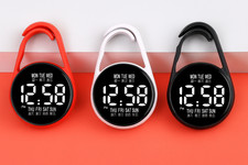 Mehrfarbig LCD Taschenuhr mit