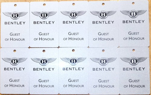 Bentley guest of - bentley, honor