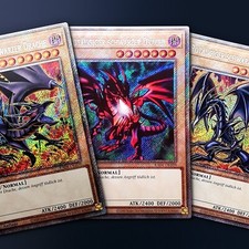 Rotäugiger Schwarzer Drache Set Platinum Secret Rare Yugioh 1. Auflage RA04-109