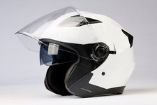 BNO Jet-One Jethelm Motorrad Roller Helm integr. Sonnenblende S M L XL,  22-06,