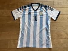 Original Adidas Argentinien Trikot Messi Nr. 10  Argentina jersey Größe L TOP