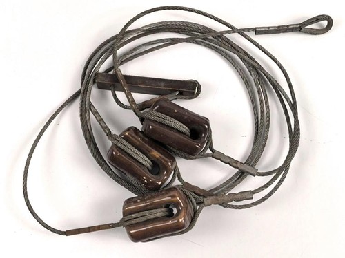 Stahlseil mit isolatoren - stahlseil,