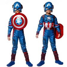 Jungen Captain America Kostüm