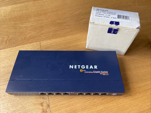 Netgear gigabit switch - 8, port