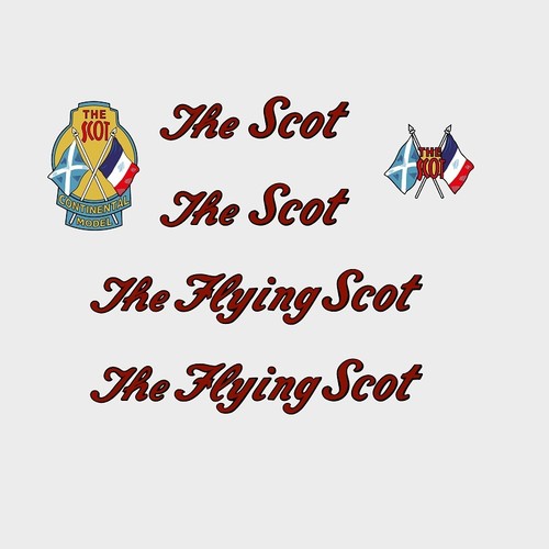 The flying scot bicycle rahmen - flying,