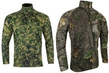 Jack Pyke Quick Wick Armour Top Camouflage Real Tree Hunting Shooting Base Layer