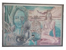 Gemälde Mischtechnik