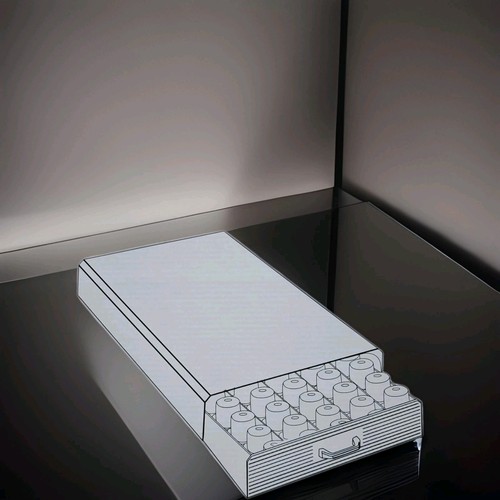 Kapselhalter aufbewahrungsbox - kapselhalter,