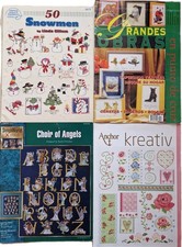 KREUZSTICH STICKVORLAGEN - 4x