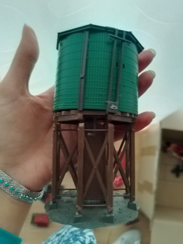 Faller wasserturm bebaut - faller,