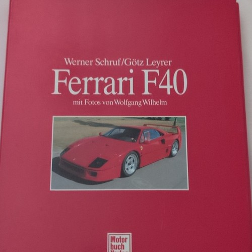 Ferrari f40 buch von - f40, werner