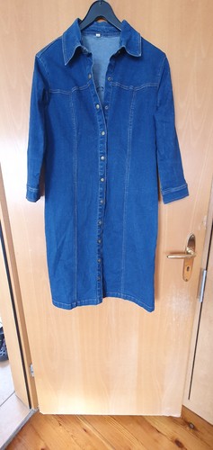 Kleid stiefelkleid jeanskleid - ,