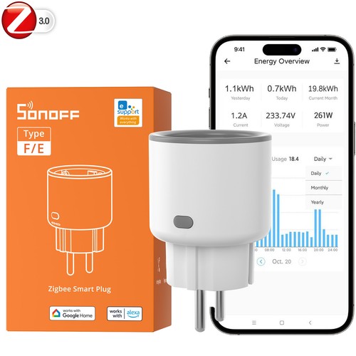 Sonoff zigbee plug smart - plug,
