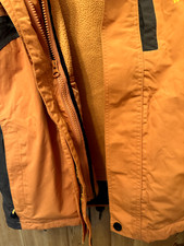 Moorhead Jacke mit sep. Fleecejacke Kinder Gr. 140,  orange, sehr guter Zustand