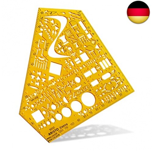Ah5050 schablone elektro - ah5050,