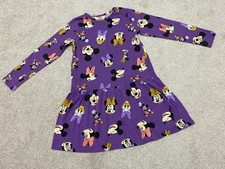 H&M Minnie Disney Maus Schlafkleid Kleid Schlafanzug Mädchen Lila Gr 134 140 TOP