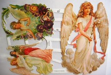 Glanzbilder Engel Mädchen