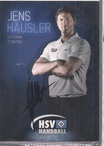 Autogramm jens häusler - jens,