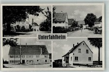 13573858 - 7916 Unterfahlheim Dorfstrassen Brauerei Vogt Handlung Merkle
