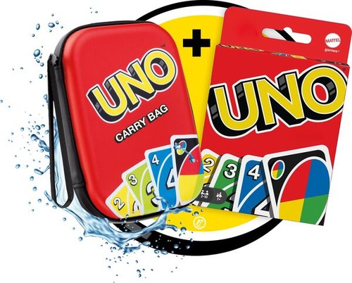 Uno kartenspiel set mit carry - kartenspiel,