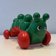 Lego Duplo Primo grüne Raupe Rassel Motorik