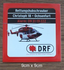 Aufkleber DRF Luftrettung