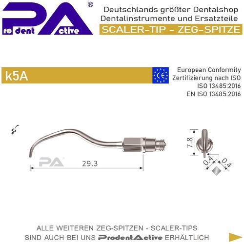 Scaler tip zeg - zeg-spitze,
