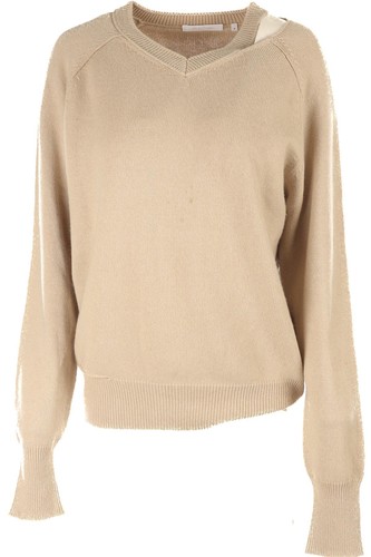 Helmut lang beige wollpullover - helmut,