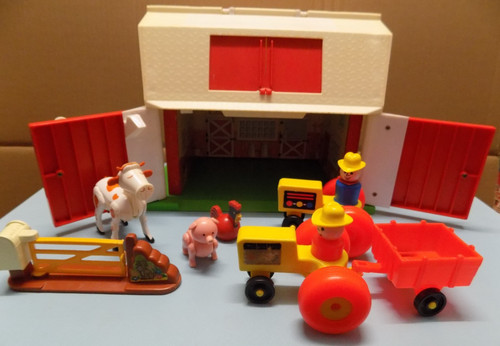Vintage fisher price scheune - vintage,