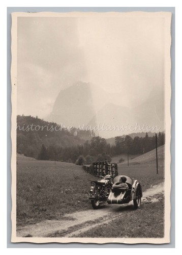 Bmw motorrad mit - beiwagen, 1953
