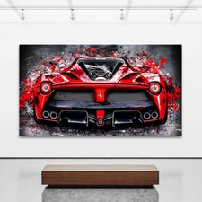 Leinwandbild Ferrari Wandbild