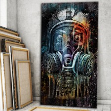 Bild Leinwand Totenkopf