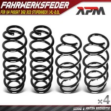4x Federn Fahrwerksfeder Vorne