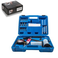 Brake bleeder pressure gauge