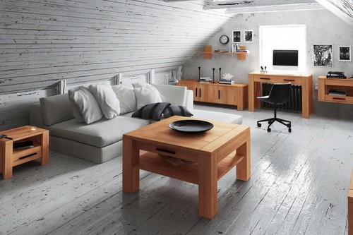 Couchtisch lubic kernbuche - couchtisch,