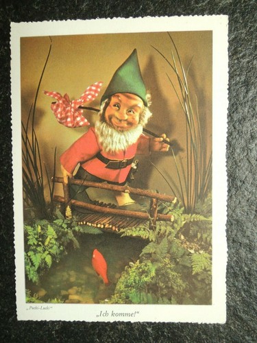 Old postcard dwarf - postcard,,