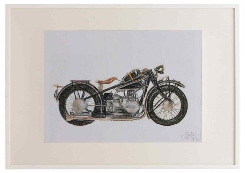 Bmw r47 1927 gerahmte - bmw,
